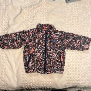Patagonia Toddler Down Jacket. Multi color gently used. Great Condition